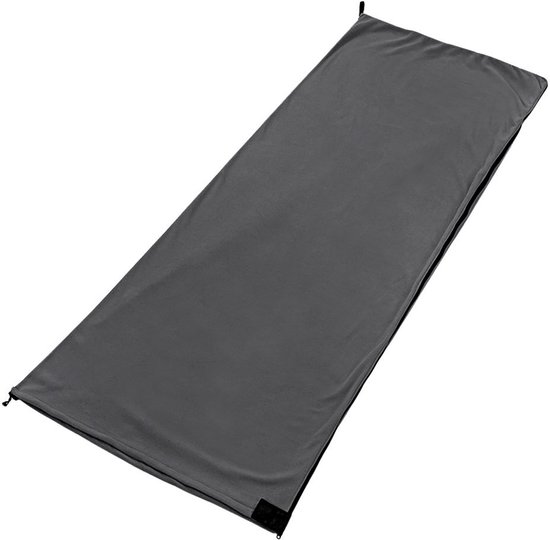 Reisslaapzak Draagbaar - Huttenslaapzak - Lichtgewicht 320 g - Polyester - Machinewasbaar - Ideaal voor rugzaktochten - Slaapzak