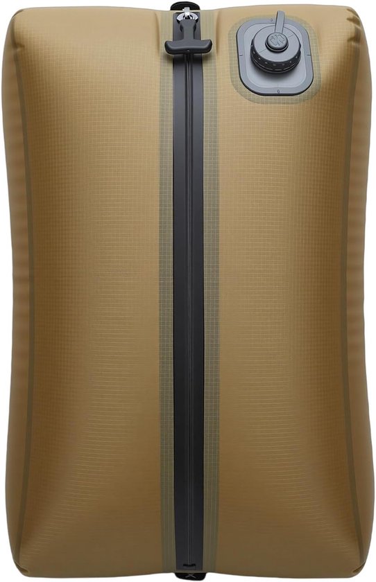 Reisvacuümzak - Compressiezak Kleding - Bagage Organiseren - Ingebouwde Pomp - 20L - Khaki