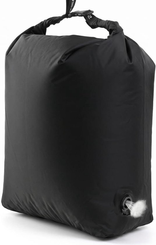 Reiswaszak - Opbergzak - Natte Spullen - Geurbestendig - 33 x 45 cm - Zwart