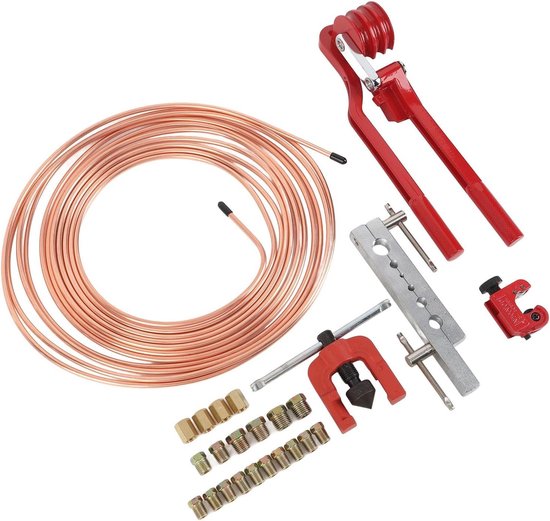 Remleiding Reparatiekit - Leiding Gereedschap - Auto Onderhoud - Professioneel Affakkelgereedschap - 3/16 Inch - Metaal