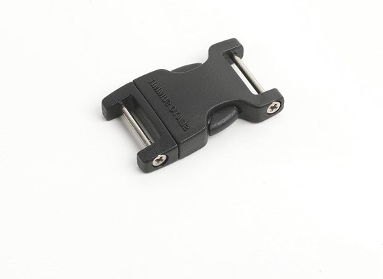Reparatie Gesp - Zijsluiting - Kleding Repareren - 15 mm Breed - Eenheidsmaat - Zwart