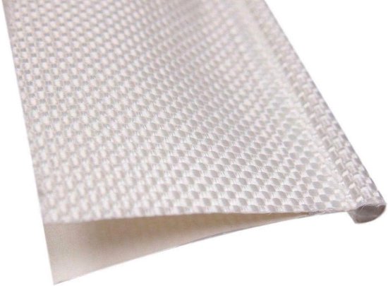 Reparatie Keder - Kederstrip Luifel - Luifel Repareren - Dubbele Flap - 6mm 60mm - Natuurlijk