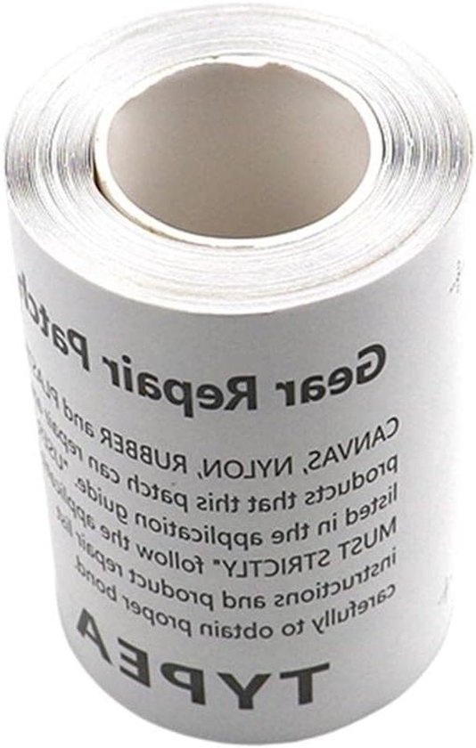 Reparatie Patch Kit - Tent Plakker - Watersport Reparatie - Hoge Viscositeit - 7.5x5.3CM - Transparant