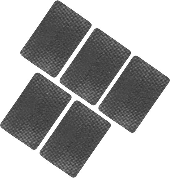 Reparatie Patch - PVC Patches - Boot Reparatie - Lekpreventie - 5 Stuks - Zwart