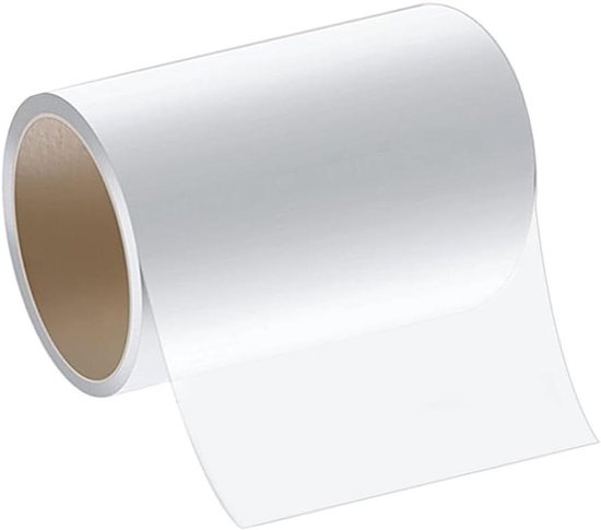 Reparatie Patches - PVC Plakker - Watersport Onderhoud - Waterdicht PVC Materiaal - 1 Meter Rol - Transparant