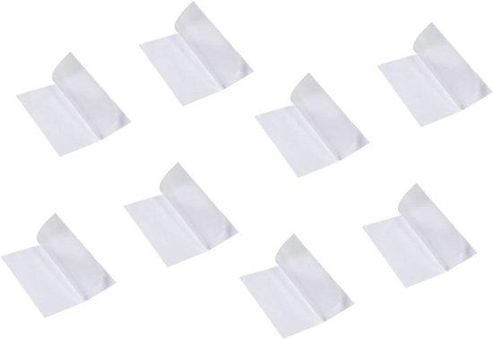 Reparatie Patches - Waterdichte Tape - Tent Herstellen - Weerbestendig - 8 Stuks - Transparant