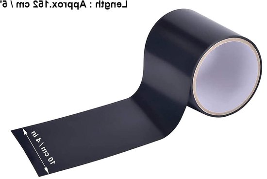 Reparatie Tape - Waterdichte Tape - Lekken Dichten - Onderwater Aanbrengbaar - 152 cm x 10 cm - Helder