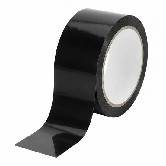 Reparatieband PVC - Afdichtingsband Waterdicht - Lekkages Dichten - Weerbestendig Elastisch - 5.5cm x 5m - Zwart van Merkloos