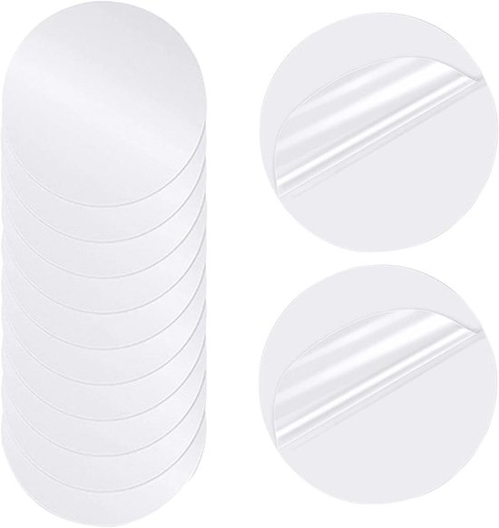 Reparatiedoek Set - Waterdichte Plakkers - Lekken Dichten - Zelfklevend Onderwater - 6x6 cm - Transparant