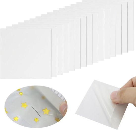 Reparatiedoekjes - Plakker - Opblaasbaar Repareren - Waterdicht TPU Materiaal - 15 stuks - Transparant