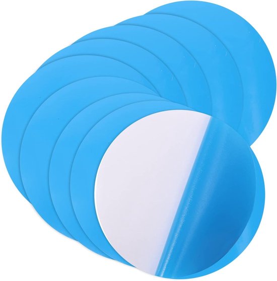 Reparatiedoekjes - Plakstrips - Opblaasbaar repareren - Zelfklevend - 7.5x7.5cm - Blauw