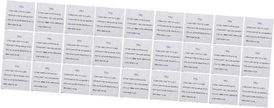 Reparatiefilm Patch - Rubberen Plakker - Opblaasbaar Repareren - Zelfklevend Rubber - 60 Vellen - Zoals Afgebeeld van Merkloos