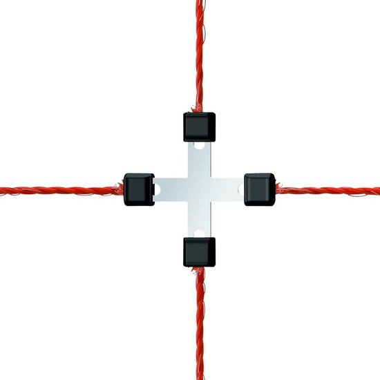 Reparatiekit Draad - Net Connector - Dierenverblijf Repareren - Gegalvaniseerde Connectoren - 3mm - Helder