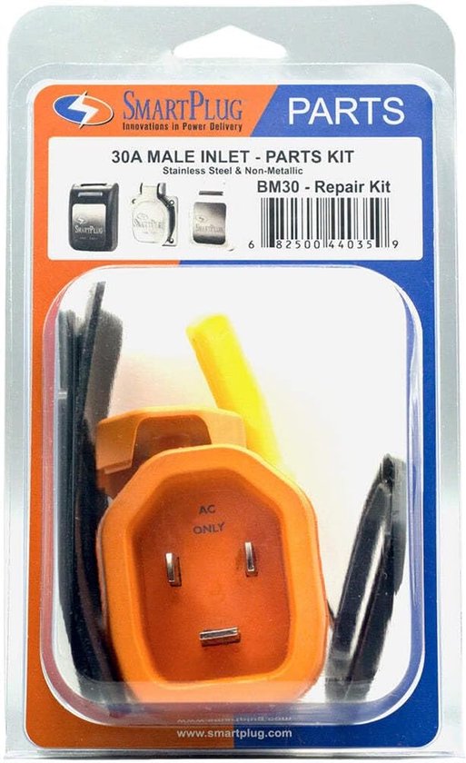 Reparatiekit Inlaat Connector - Service Kit Onderdelen - Watersport Onderhoud - Roestvrijstalen Montage - 2286 x 127 x 1016 cm