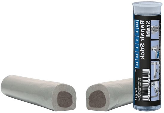 Reparatielijm Staal - Epoxyhars Lijm - Metaal Repareren - Snelhardend - 57 g - Grijs