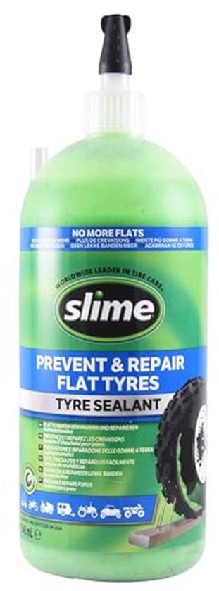 Reparatiemiddel voor Lekke Banden - Voorkomen en Repareren voor Voertuigen en Trailers, Milieuvriendelijk en Niet Giftig, 946 ml van Merkloos