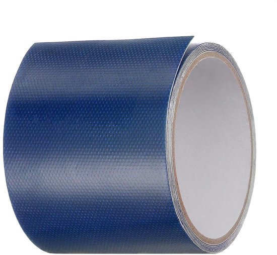 Reparatieplakkers - Reparatietape Canvas - Voorwerpen Herstellen - Zeer Sterke Hechting - 5 x 500 cm - Blauw