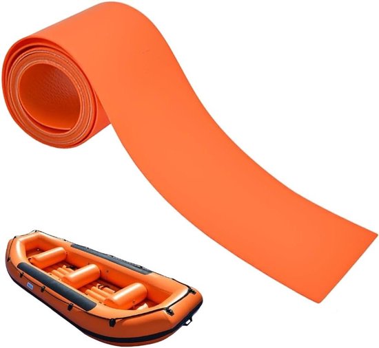 Reparatiepleister - Waterdichte patch - Watersport reparatie - Op maat te knippen - 5 x 100 cm - Oranje