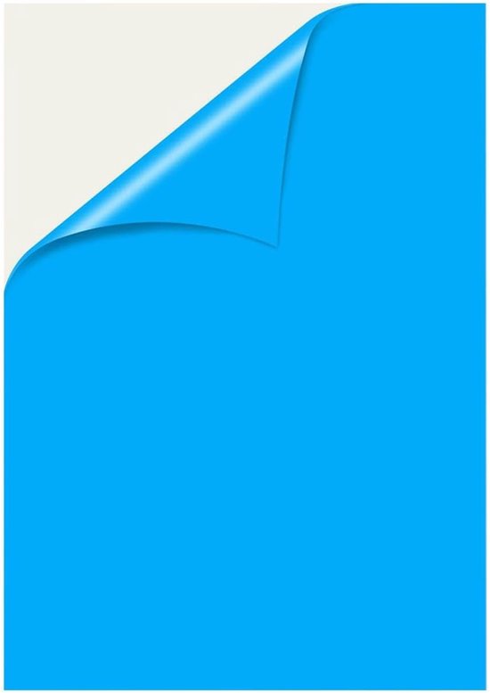 Reparatiepleister - Zelfklevende Patch - Opblaasbaar Speelgoed - Waterdichte TPU - 125 x 85 cm - Blauw Transparant
