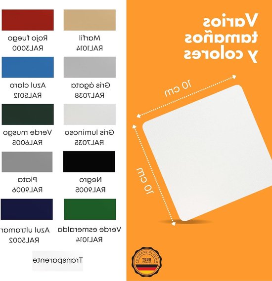 Reparatiepleisters - Zelfklevend - Materiaal Herstellen - Waterbestendig - 10 x 10 cm - Wit