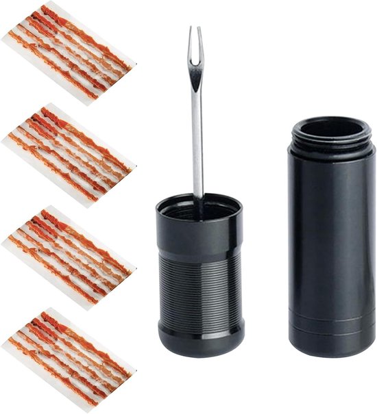 Reparatieset Banden - Fietsband Reparatie - Fietsband Plakken - Inclusief 25 Plakkers - 10 cm - Zwart