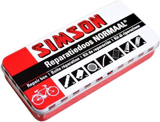 Reparatieset Banden - Lichtgewicht Hulpmiddel - Snelle Bandenreparatie - Compact Ontwerp - 8x6x4 cm van Merkloos