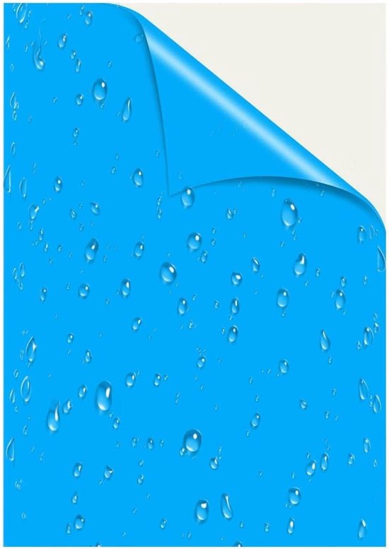 Reparatieset Banden - Opblaasbare Reparatie - Zwembad Onderhoud - Waterdichte TPU Patches - 125 x 85 cm - Blauw Transparant
