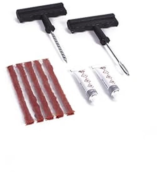 Reparatieset Banden - Proppen Set - Band Reparatie - 9 Delig - 5 Proppen - Niet Van Toepassing