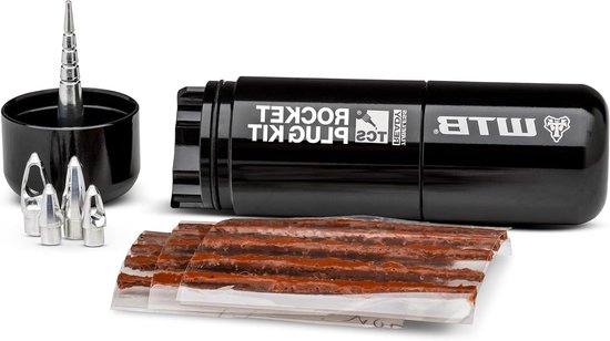 Reparatieset Banden - Tubeless Reparatie - Fietsbanden Herstellen - Herbruikbare Ankers - 15 Pluggen - Niet gespecificeerd