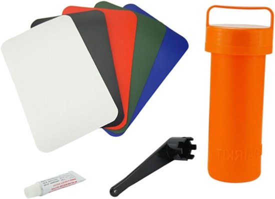 Reparatieset Boot - Lijm Patch - Watersport Reparatie - Waterdicht Materiaal - 20x13 cm - Zoals Afgebeeld