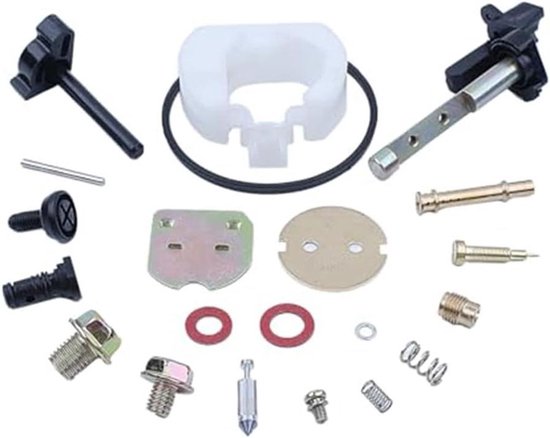 Reparatieset Carburateur - Motoronderdelen Kit - Motoronderhoud - Specifieke Pasvorm - 10x10x10 cm - Zoals Afgebeeld