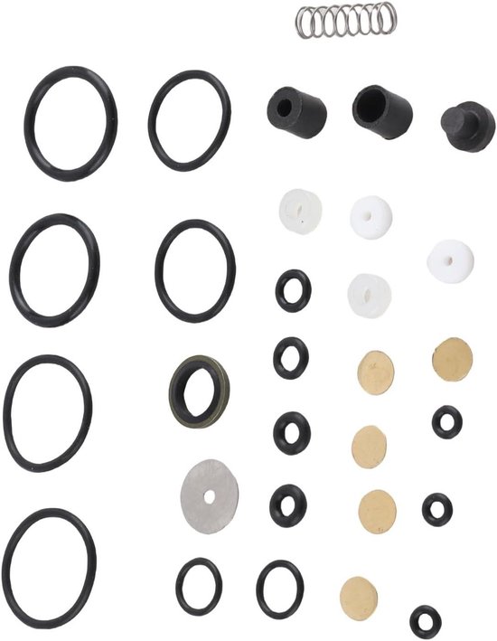 Reparatieset Hogedrukpomp - Afdichtingszuiger Set - Pomp Onderhoud - 30 MPa Compatibel - 14 Afdichtingen - Niet gespecificeerd