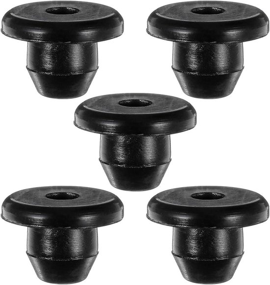 Reparatieset Krik - Krik Accessoires - Onderhoud Voertuig - Rubberen Afdichting - 10 Stuks - Zwart