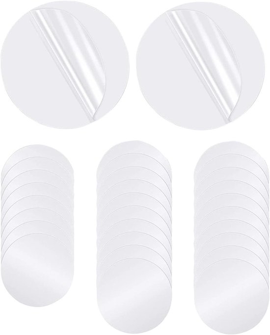 Reparatieset Luchtbed - Opblaasbare Patch - Snelle Reparatie - Zelfklevend Waterdicht - 30 Stuks - Transparant van Merkloos