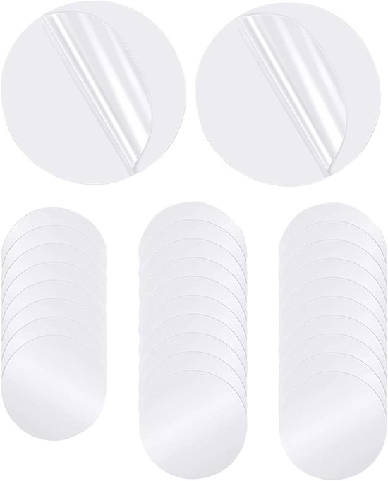 Reparatieset - Luchtbed Plakker - Snelle Herstelwerkzaamheden - Zelfklevend Waterdicht - 30 Stuks - Transparant