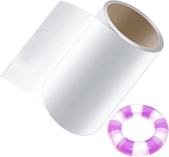 Reparatieset Luchtbed - Tape Pleisters - Waterdicht Repareren - Sterke Hechtkracht - 1m x 15cm - Doorzichtig