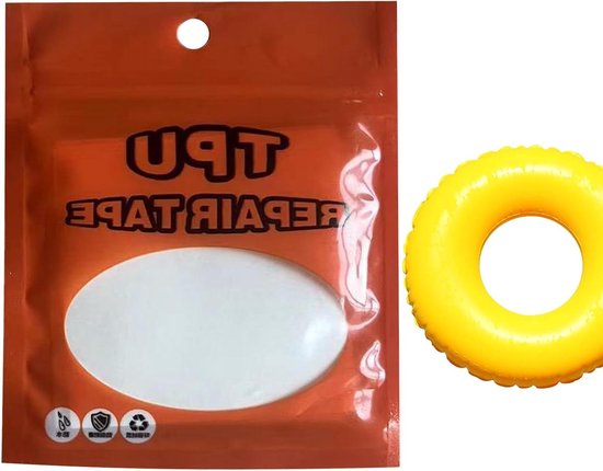 Reparatieset Luchtbed - Waterdichte Pleisters - Lekkages Dichten - Zelfklevend TPU Materiaal - 7 x 7 cm - Transparant