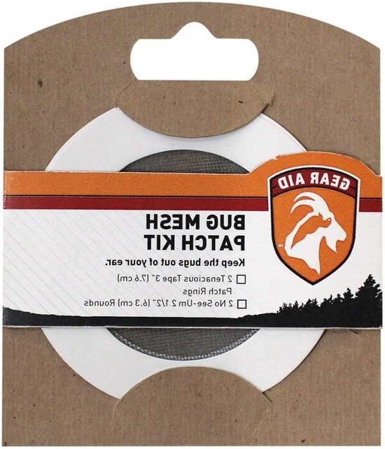 Reparatieset Muggennet - Tent reparatie - Directe Noodreparaties - Professionele Transparante Reparaties - Tot 7cm Scheuren - Transparant van Merkloos