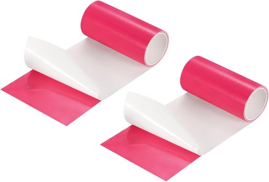 Reparatieset Opblaasbaar - Luchtbed Patch - Snelle Herstel - Waterdicht TPU Materiaal - 10 x 150 cm - Rood van Merkloos