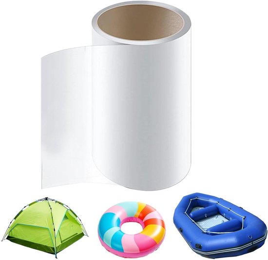 Reparatieset Opblaasbaar - Plakband Kit - Lekken Dichten - Waterdichte TPU - 1x15 cm - Transparant