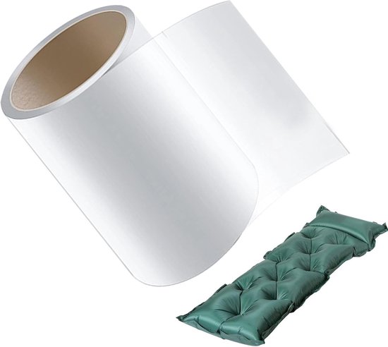 Reparatieset Opblaasbaar - Waterdichte Tape - Product Herstel - Stevige TPU Constructie - 1mx7cm - Transparant