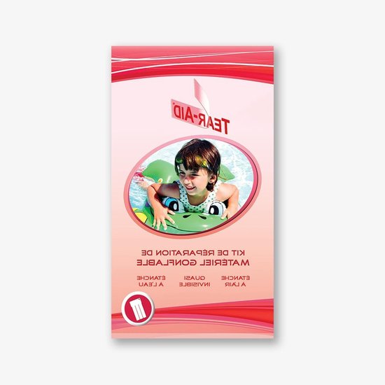 Reparatieset PVC - Patch set Plakset - Opblaasbaar speelgoed repareren - Zonder lijm - 75 x 70 mm - Meerkleurig