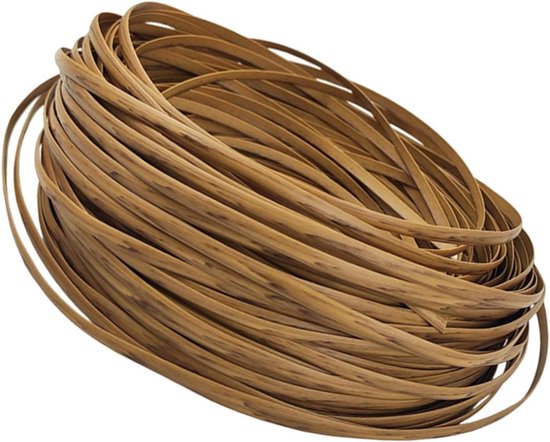 Reparatieset rieten - Rotan materiaal - Meubels herstellen - Waterdicht UV-bescherming - 120 meter - Lichtbruin