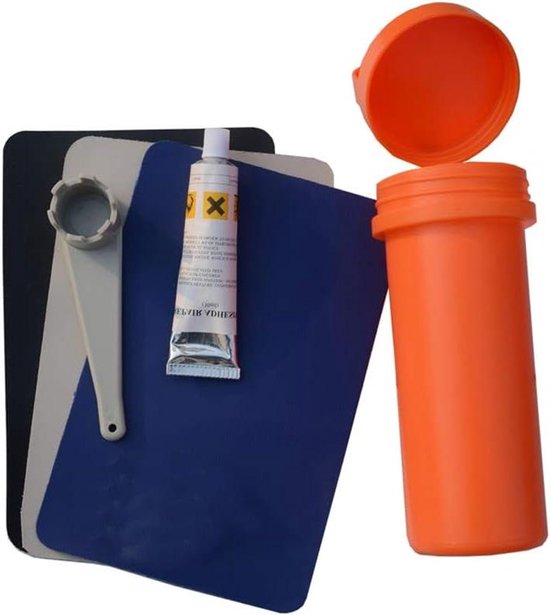 Reparatieset Rubberboot - PVC Boot Reparatie - Watersport Onderhoud - Compleet met Lijm - 170g Pakket - Willekeurig