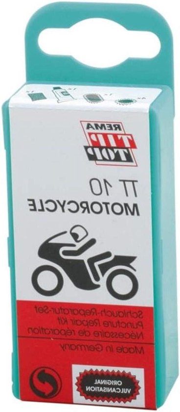 Reparatieset Slangen - Bandenplakset - Snelle Bandenreparatie - Gegarandeerde Vulkanisatie - 4 Delig - Zwart