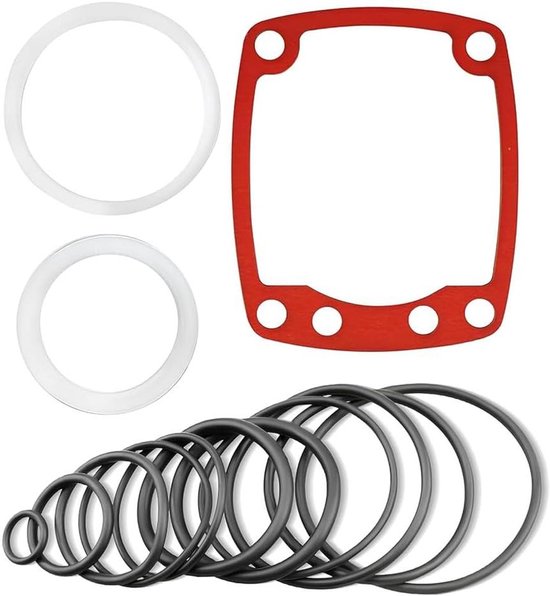 Reparatieset Spijkerapparaat - Onderdelen Kit - Apparaat Onderhoud - Hoge Compatibiliteit - 4 Delig - Grijs