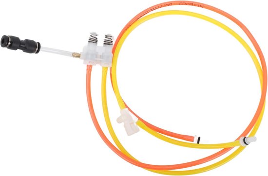 Reparatieset Stoelleiding - Luchtleiding herstel - Stoel Reparatie - Duurzame ABS PVC - 13x9x8 cm - Zwart van Merkloos