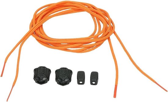 Reparatieset Veters - Vetersluiting Kit - Laarzen Repareren - Voor Connexis Safety+ - 10 g - Oranje van Merkloos