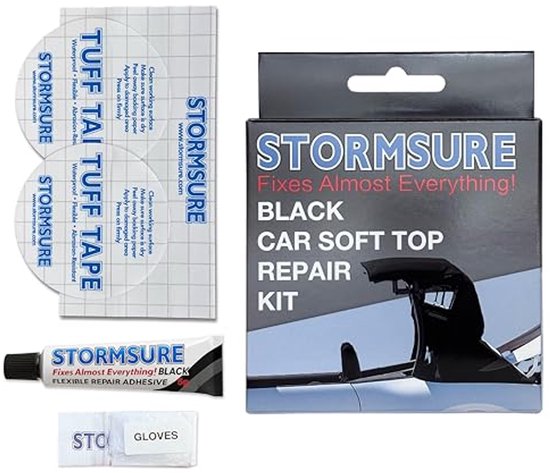 Reparatieset voor cabriodak - waterdichte oplossing voor scheuren en gaten van Merkloos