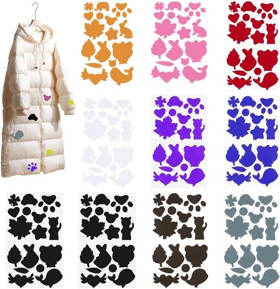 Reparatieset voor Donsjassen - 10 Zelfklevende Patches voor Textiel, Wasbaar en Geschikt voor Tenten en Slaapzakken